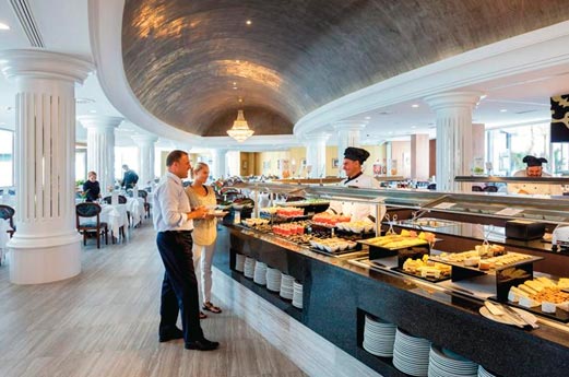 Hotel Riu Palace Tenerife buffet